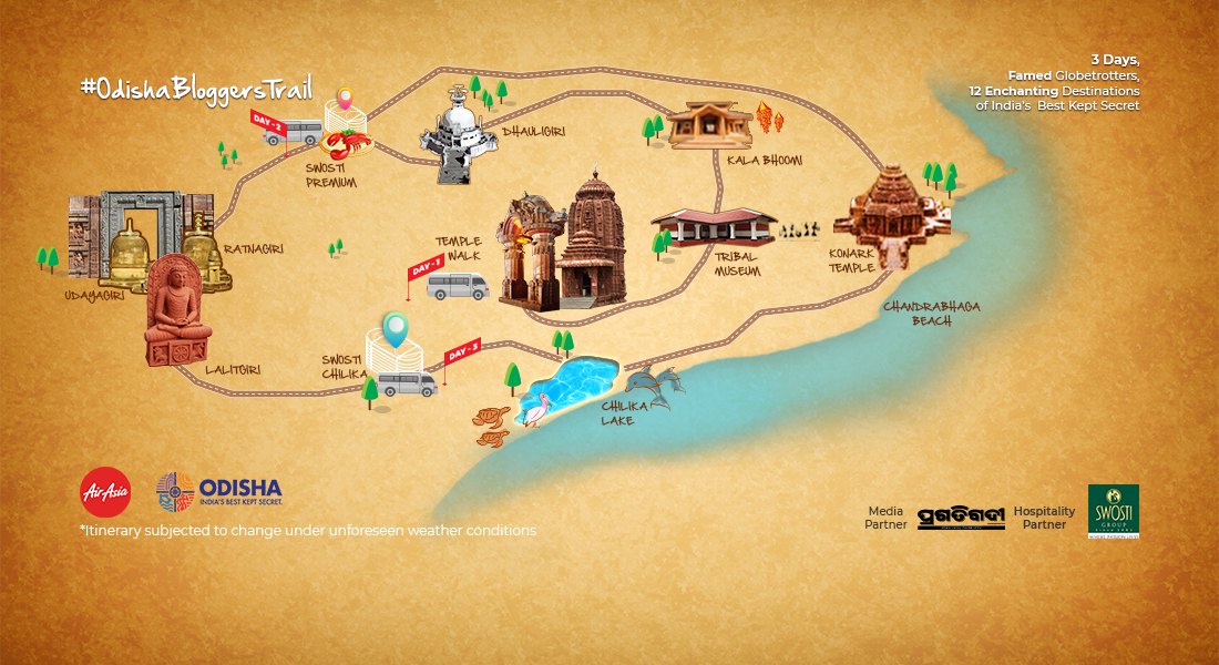 Odisha Bloggers Trail